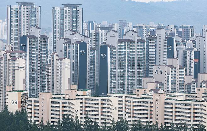 13일 서울 시내 아파트의 모습. [사진출처=뉴스1]