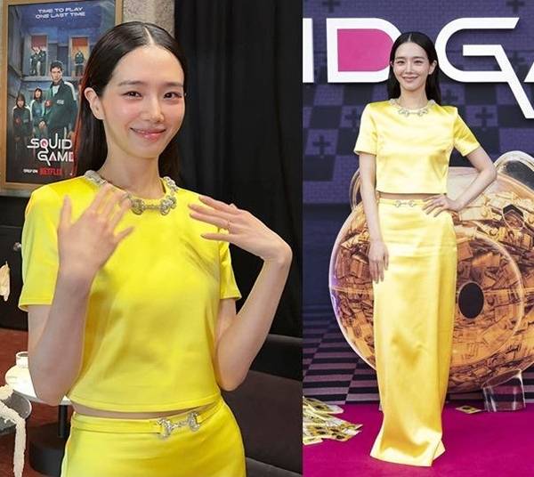 14일 배우 박규영은 넷플릭스 시리즈 ‘오징어 게임’ 시즌3 런던 프리미어에 참석해 글로벌 무대 위 압도적인 존재감을 드러냈다. 사진=사람엔터테인먼트, 넷플릭스