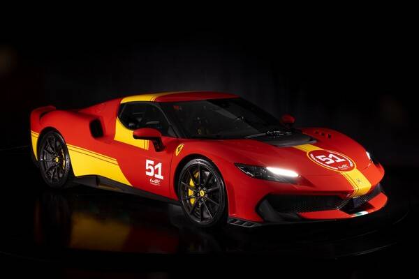 페라리 296 스페치알레 사진 페라리