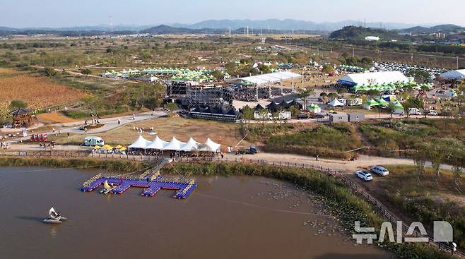 나주 영산강정원 전경. (사진=나주시 제공) photo@newsis.com