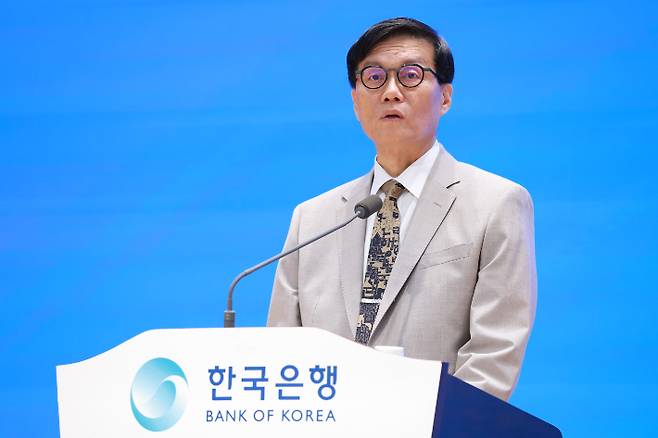 이창용 한국은행 총재. 한국은행 제공