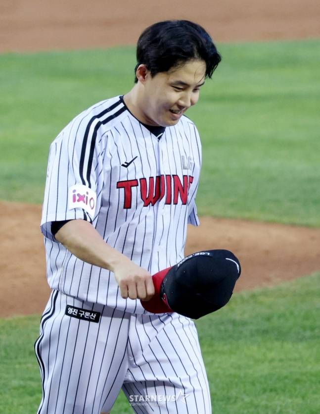 LG 임찬규. /사진=김진경 대기자