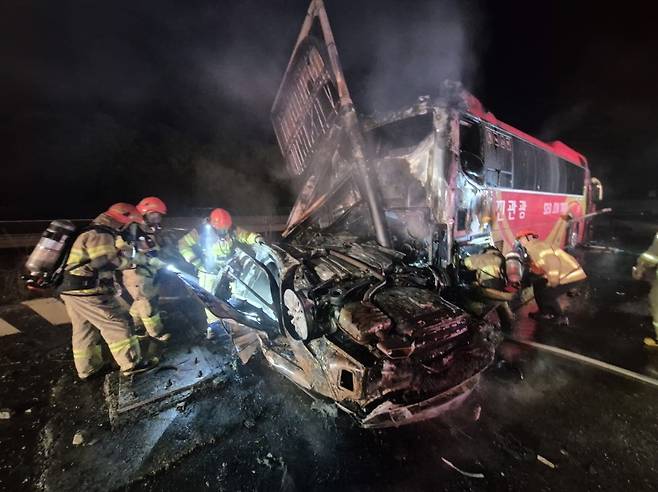 화재 현장 [당진소방서 제공. 재판매 및 DB 금지]