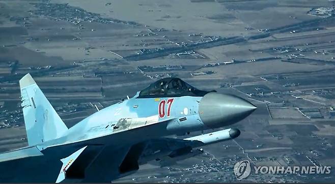 러시아 전투기 수호이-35 [UPI 연합뉴스 자료사진. 재판매 및 DB 금지]