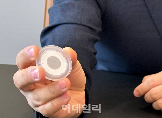 쿼드메디슨 C-MAP 마이크로니들어레이패치(사진=이데일리 임정요 기자)