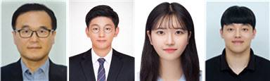 왼쪽부터 건국대 조쌍구 교수, 여한철 박사과정, 김유정 연구원, 석재권 박사(사진 제공=건국대)