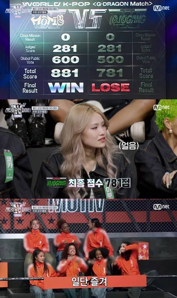 Mnet '월드 오브 스트릿 우먼 파이터' 캡처