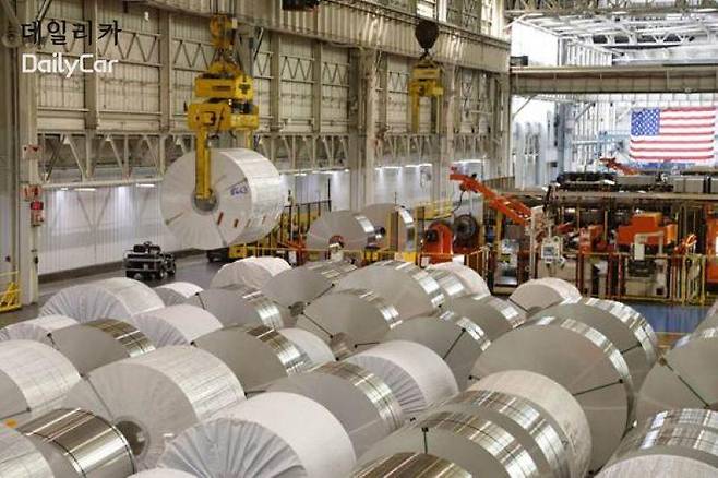 알루미늄 재활용 (포드 제공)