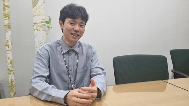 최근 대전 한국기계연구원(기계연) 본원에서 만난 조영훈 기계연 산업기계DX연구실 박사후연구원. 이채린 기자