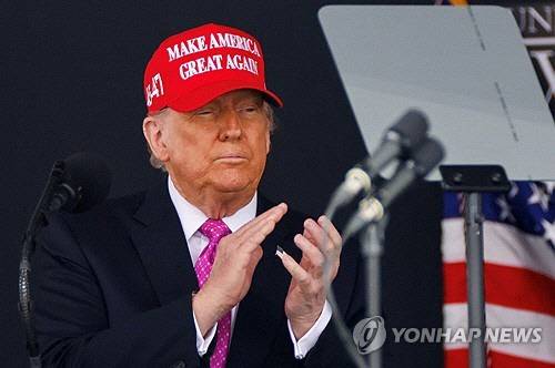 도널드 트럼프 미국 대통령[로이터 연합뉴스 자료사진]