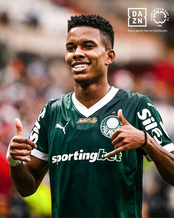 에스테방/ 사진=FIFA 클럽 월드컵 공식 X 캡쳐