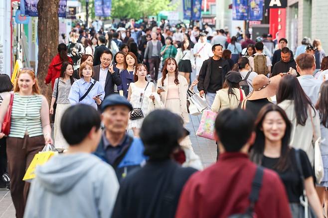 서울 명동거리/사진=한국경제신문