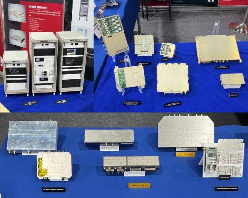 제이랩스에서 출품한 다양한 제품 모습