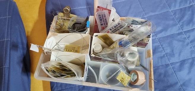 무면허 한의사가 사용한 의료 도구. [연합뉴스]