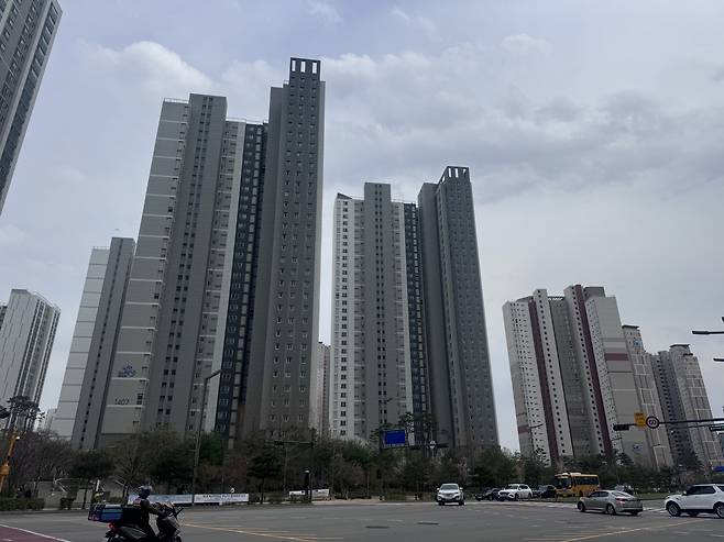 경기도 화성시 동탄역 인근 아파트들 [헤럴드DB]