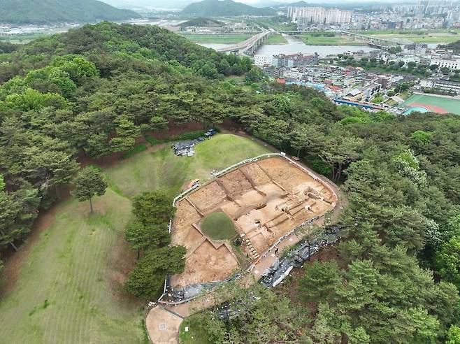 [서울=뉴시스] 공주 왕릉원 1~4호분 조사 후 전경 (사진=국가유산청 제공) 2025.06.17. photo@newsis.com *재판매 및 DB 금지