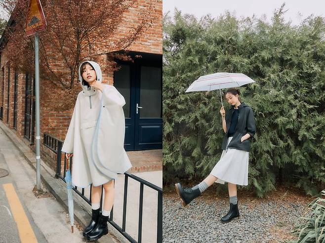 [서울=뉴시스]삼성물산 패션부문의 빈폴액세서리가 장마철과 무더위 등 다양한 기후에 대비할 수 있는 '애니웨더(ANY WEATHER)' 라인 상품을 확대하고, 업사이클링 브랜드 '오버랩(OverLab)'과 협업한 제품을 새롭게 출시했다고 17일 밝혔다.(사진=삼성물산 제공) *재판매 및 DB 금지