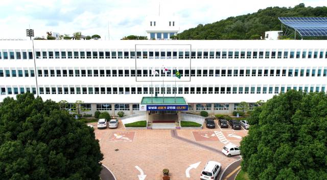 ▲창녕군청 전경. ⓒDB