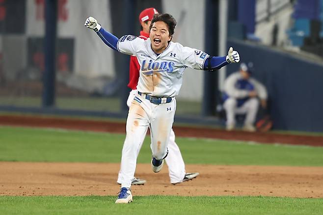 2025시즌 팀에 활력을 불어넣고 있는 ‘육성선수’ 삼성 양도근. 사진제공｜삼성 라이온즈