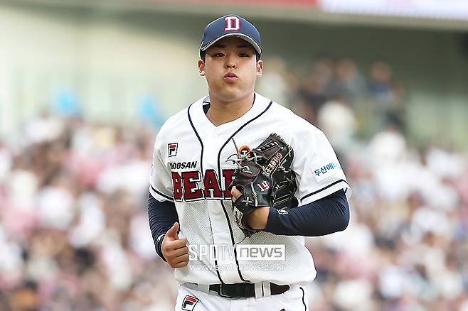 ▲ 두산에서 뛰던 당시의 시라카와 케이쇼 ⓒ곽혜미 기자