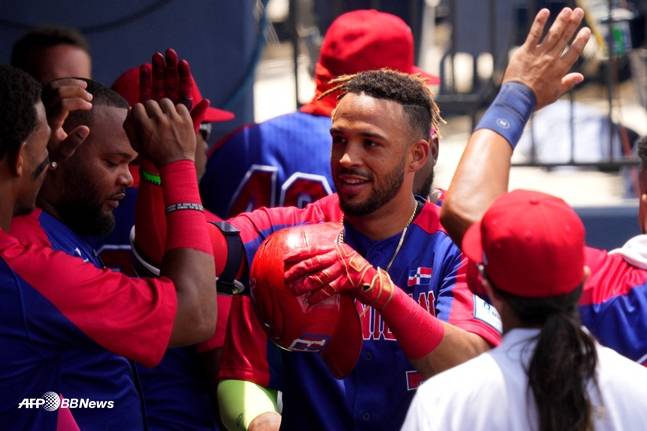 2021년 도미니카 공화국 국가대표로 뛰었던 리베라토. /AFPBBNews=뉴스1