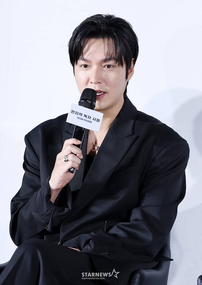 이민호, 홀로 영생을 살아가는 인물[★포토]