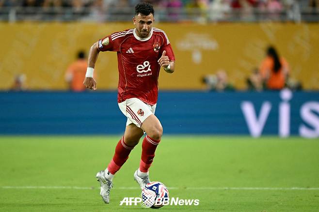 알아흘리 공격수 트레제게. /AFPBBNews=뉴스1