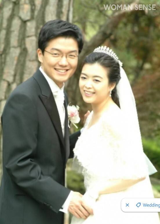 구연경 LG복지재단 대표이사와 남편 윤관 블루런벤처스 대표.&nbsp; 사진=LG그룹 제공