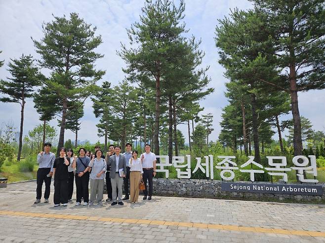 이날 한자리에 모인 각 기관 홍보 담당자들. 사진=세종시 제공.