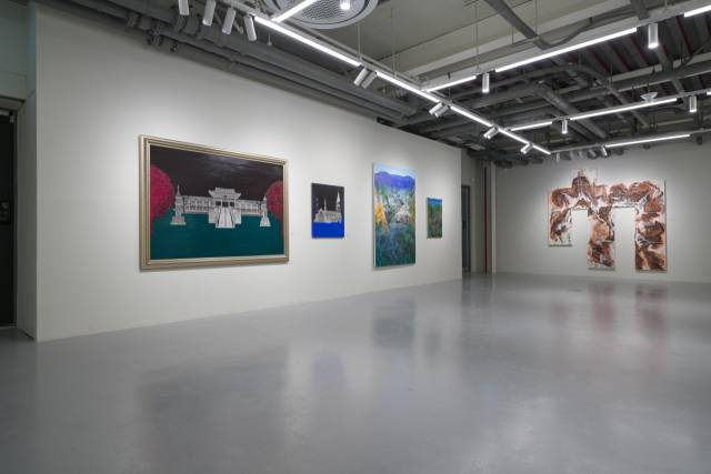 '2025 부울경 예비작가 지원전' 전시장 전경. 해석장학문화재단 제공