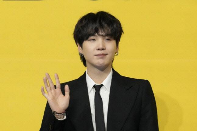 방탄소년단 슈가. (사진=연합뉴스)