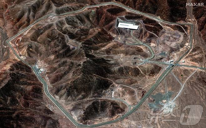 이란 포르도 산악지대의 핵 시설. ⓒ 로이터=뉴스1 ⓒ News1 신성철 기자