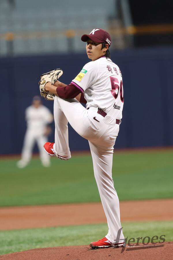 키움 히어로즈 투수 하영민. 사진┃키움 히어로즈