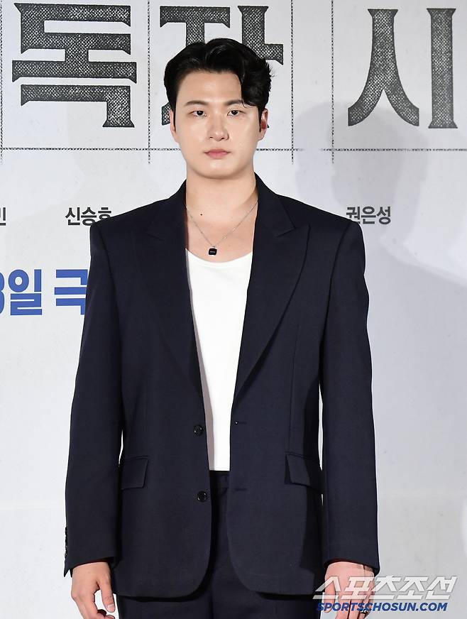 17일 롯데시네마 건대입구에서 영화 '전지적 독자 시점' 제작보고회가 열렸다. 포즈를 취하고 있는 신승호. 자양동=송정헌 기자songs@sportschosun.com/2025.06.17/