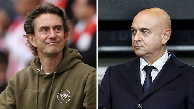 다니엘 레비 토트넘 회장. TBR풋볼 기사캡쳐