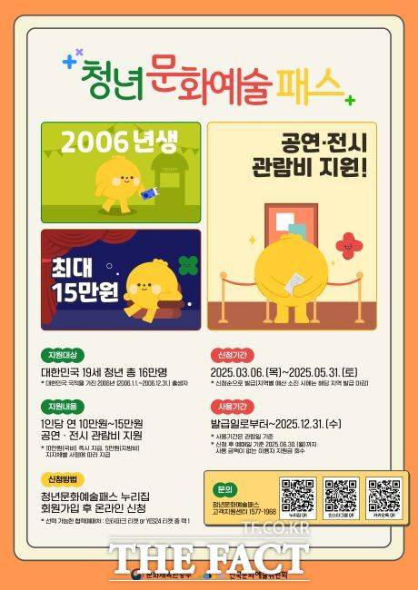 '청년문화예술패스' 안내문. /부천시