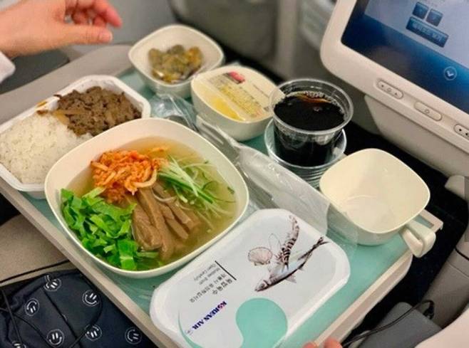 맛있다는 평이 많은 대한항공 기내식 묵밥