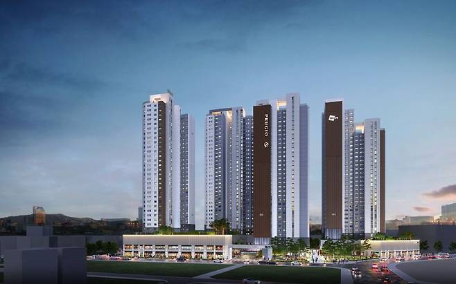 리버센트 푸르지오 위브 투시도.