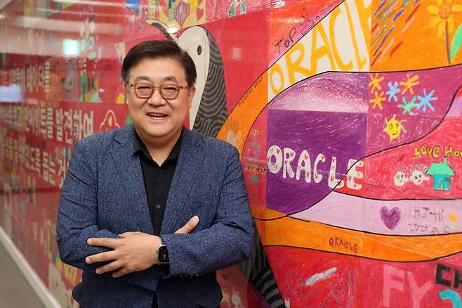 김성하 한국오라클 사장. 사진=서동일 기자