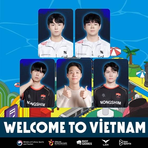 ‘2025 코리아 트래블 페스타’ 참가 LCK 선수들