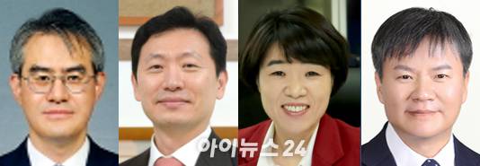 왼쪽부터 김형근·박상진·오정희·문홍주 특검보 [사진=아이뉴스DB]