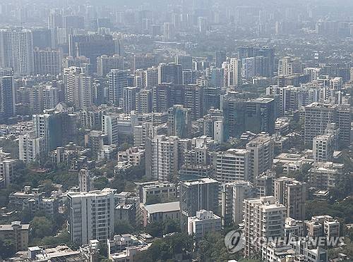 인도 뭄바이 도심 모습 [로이터 연합뉴스 자료사진]