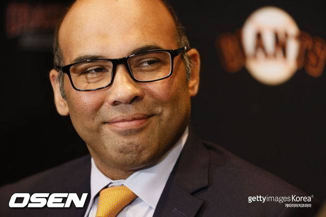 [사진] 파르한 자이디 전 샌프란시스코 야구운영사장. ⓒGettyimages(무단전재 및 재배포 금지)