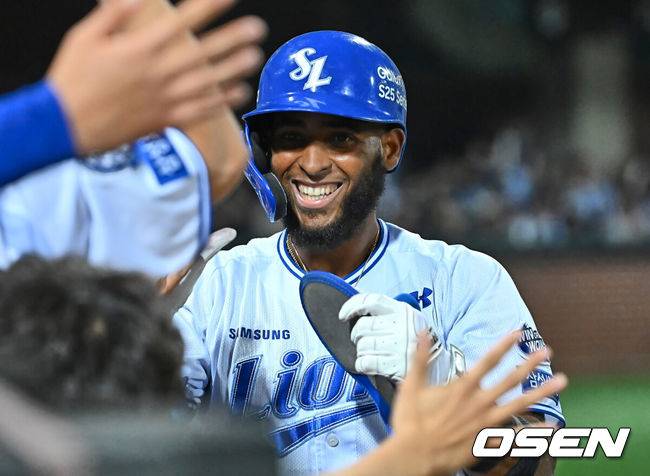 [OSEN=포항, 이석우 기자] 삼성 라이온즈 디아즈 076 2025.05.13 / foto0307@osen.co.kr