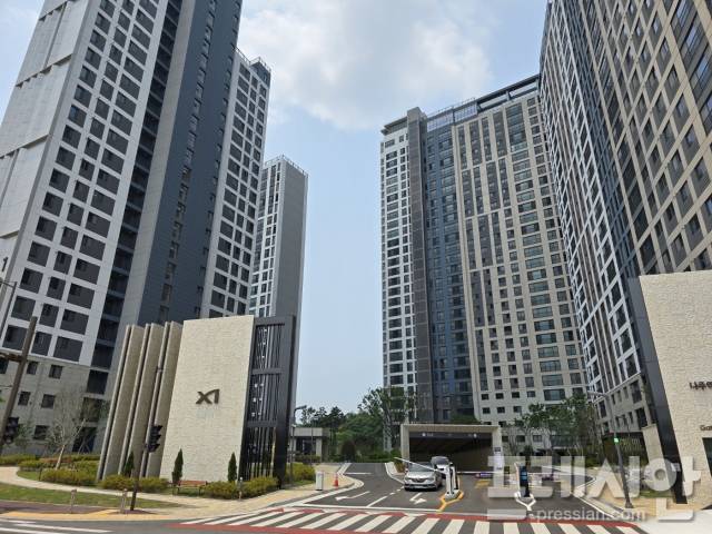 ▲S법인이 시행 완공한 나주역자이리버파크ⓒ프레시안