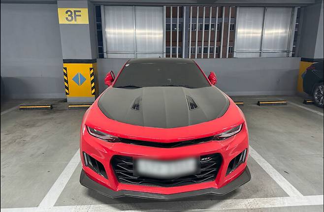 피의자의 고급차량