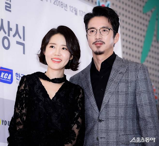 이하정·정준호 부부. 스포츠동아DB