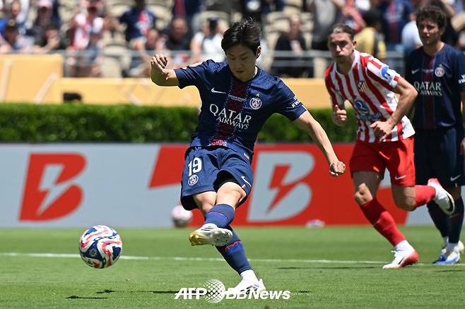파리 생제르맹(PSG) 이강인. /AFPBBNews=뉴스1