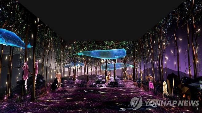 울산박물관 실감영상 '반구천의 암각화' [울산박물관 제공. 재판매 및 DB 금지]