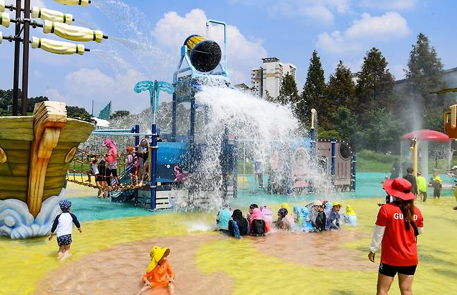 오산 죽미체육공원 물놀이장 [오산시 제공. 재판매 및 DB 금지]